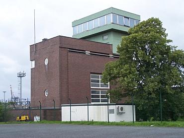 Blick auf das Gebäude der Nordschleuse